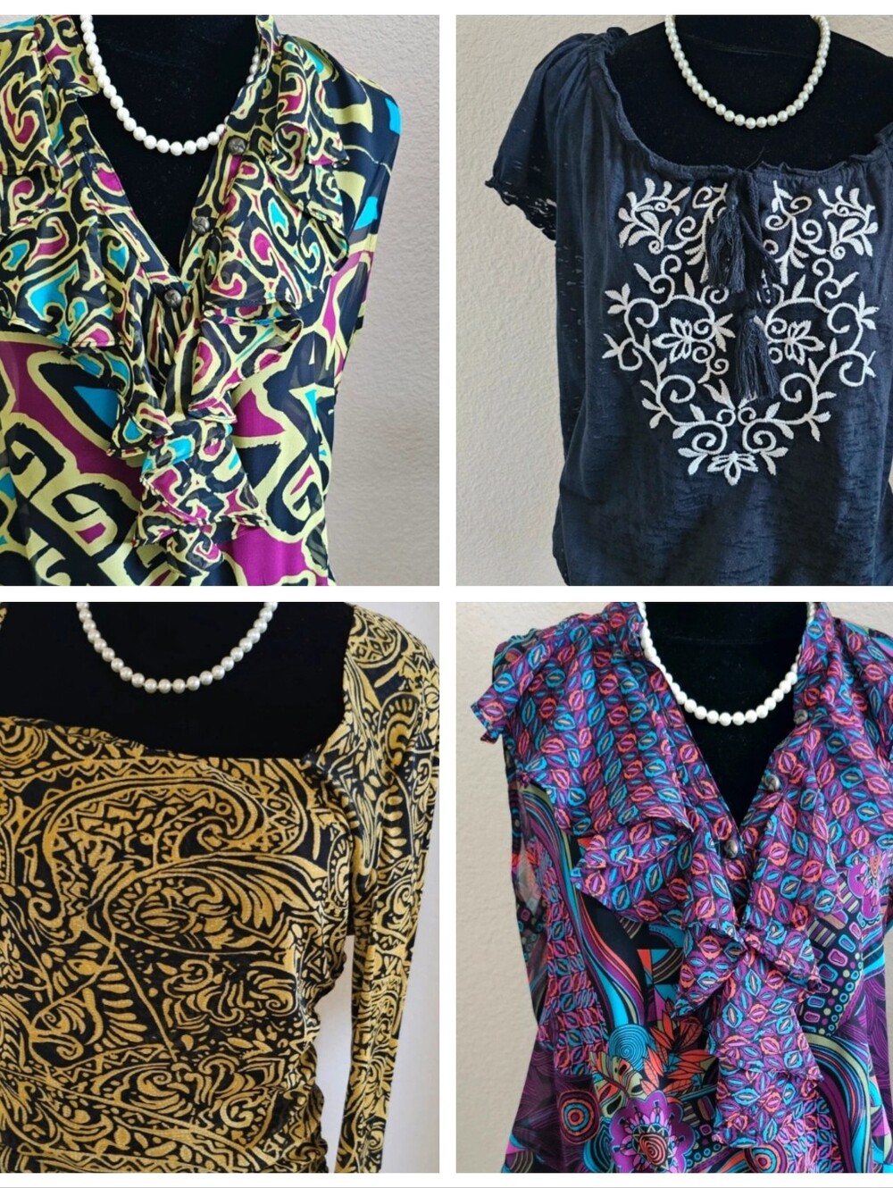 4 Blouse Bundle